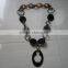 Mysterious item horn necklace Vietnam with nicely color