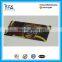 Irregular shape 114*54mm nice color printing die cut combo card gift card
