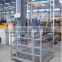 collapsible steel platfrom cage for crane work access platform
