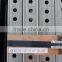 Galvanized square tube perforated sign posts