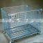 Galvanized Iron Wire Mesh 6mm Stackable Lockable Metal Storage Cage