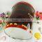 Round large popcorn tin storage bucket