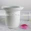China suppliers customized logo bathroom accessories set white ceramic
