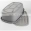 Airline approved portable plastic pet cat carrier