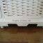 Modern Design White Wooden Cabinet With 2 Wave and 2 Wooden Drawers