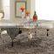 Marble Top Stainless Steel Leg Coffee Table Side Table B105