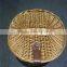 Wholesale Vintage Willow Wicker Bicycle Front Bike Basket with storage bicycle Baskets