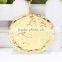 best selling golden zinc alloy ballet medal