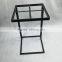 Dongguan furniture modern metal iron black end side table frame