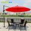 Outdoor patio metal cantilever garden umbrella