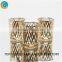 Mercury Glass Gold Speckled Glass Candle Holders