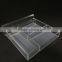 2017 Custom wholesale clear acrylic serving trays