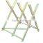 Recycled material promotional collapsible sawhorse
