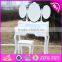 2017 New design youth white folding wooden dressing table W08H076
