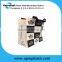 Customized gravure printing white film black soft loop handle polyethylene bag for packaging