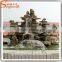 garden and home stone wall water fountains waterfalls artificial fiberglass garden rock water fountain