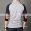 Two-tone Men Long Sleeve Polo Shirts Wholesale China