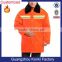 wholesale Custom High Quality Anti-electricity Design Unisex Reflective Firemen Long Sleeve Coverall Workwear Uniform