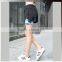 90% Polyester 10% Spandex Sports Pants Wicking Dry Fit Crossfit Quick Dry Women Shorts