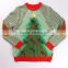 Christmas tree design for unisex oem knitting sweater wholesale ugly christmas sweaters