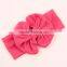 Factory Wholesale plain top baby headbands for baby girls