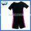 2.8mm thickness surfing suits woman short sleeves neoprene suit