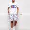 new customise sublimation shorts,summer casual wear stars printing shorts,jym wear sports wear shorts