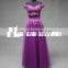 Customized Appliques Black Fat Women Floor Length Long Two Piece Prom Dress