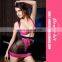 2016 Hot Sale Transparent Red Bowknot Extrem Sexy Lingerie For Women