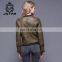 2017 Best New Design Lady Overcoat Women Lamb Leather Jacket