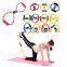 Yoga 8 Shape Pull Rope Tube Pilates Resistance Band Sport Fitness Gym Rally Tool