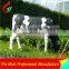 Garden Deco Fiberglass Life Size Cow