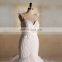 Luxury bling beads sweet heart bottom tulle wedding dress feathers on the straps