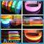 Logo printed cheap led slap bracelet for sports