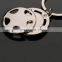 Wheel Shape Openable Coin Keychain for Supermarket Gift