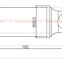 24Khz Ultrasonic Stepped Column Transducer with 4pcs Ceramics CE Certification