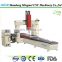 Milling atc 5 axis cnc router machine for foam wood plastic