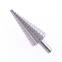 Step Cone Drill Bit Set for Wood, Thick Metal, Stainless Steel