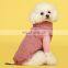 Autumn/winter 2020 Japan and South Korea contrast color dog clothing cat cotton clothing small dog pet vest wholesale