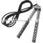 Adjustable Fitness Cable Rope Aluminum Handle Jump Ropes