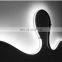 Nordic Newest Creative Aluminum LED Curve Wall Lamp Wall Sconce Snake Modern Wall Light for home
