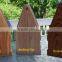 Custom logo and color wood 6 pack beer carrier, wooden beer tote