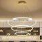 Led post modern chandelier living room lamp Nordic restaurant lamp acrylic study room lighting