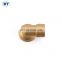 BT6034 good market brass gas pipe fitting 22.5 degree elbow copper