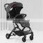 Luxury baby stroller foldable 2 in 1 kids pram infant pushchair