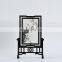 Antique Imitation Style Craft Gift Square Screen Silk Embroidered Furnishing Ornaments With A Rosewood Frame For Decoration(16*25cm)