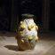Creative Italy Countryside Retro Brownness Lemon Ceramic Flower Vase For Home Decor