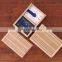 Decorative craft small wooden sliding lid box for business card