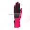 High Quality Winter Red Nylon Woven Stock Inventory Teenager Ski Gloves