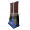 High Quality Coffee Bean Pouch With Valve Flat Bottom Eight Side Sealed Coffee Packaging Bag Tear Notch Zipper